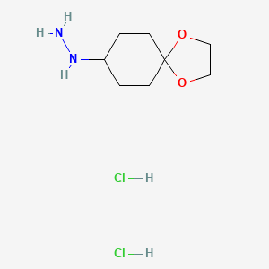 1,4-Dioxaspiro[4.5]decan-8-ylhydrazine dihydrochloride