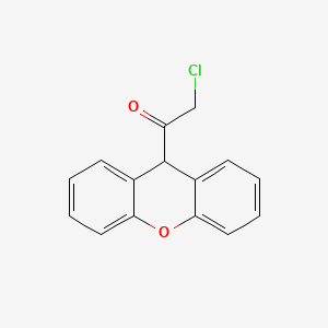 molecular formula C15H11ClO2 B2506011 2-chloro-1-(9H-xanthen-9-yl)ethan-1-one CAS No. 2097896-96-1