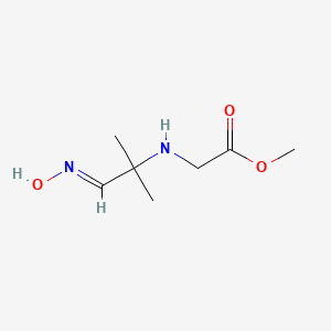 Methyl 2-{[2-(hydroxyimino)-1,1-dimethylethyl]amino}acetate