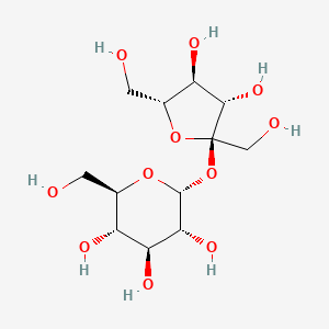 molecular formula C12H22O11 B2506062 Alpha-D-Fructofuranosyl Alpha-D-Glucopyranoside CAS No. 25702-74-3