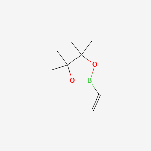 molecular formula C8H15BO2 B2506070 4,4,5,5-Tetramethyl-2-vinyl-1,3,2-dioxaborolane CAS No. 72824-04-5; 75927-49-0