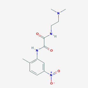 N1-(2-(dimethylamino)ethyl)-N2-(2-methyl-5-nitrophenyl)oxalamide