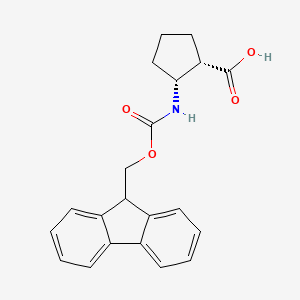 cis-2-((((9H-Fluoren-9-yl)methoxy)carbonyl)amino)cyclopentanecarboxylic acid