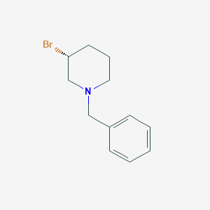 molecular formula C12H16BrN B2506197 (R)-1-Benzyl-3-bromopiperidine CAS No. 1353997-04-2