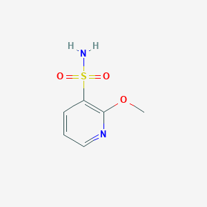 molecular formula C6H8N2O3S B2506316 2-Methoxypyridine-3-sulfonamide CAS No. 1566061-98-0