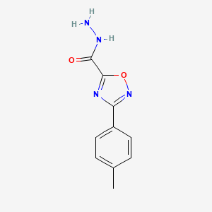 3-(4-Methylphenyl)-1,2,4-oxadiazole-5-carbohydrazide