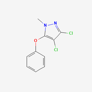 3,4-Dichloro-1-Methyl-5-Phenoxy-1H-Pyrazole