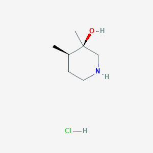 cis-3,4-Dimethylpiperidin-3-OL hcl