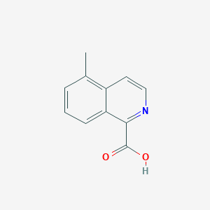 molecular formula C11H9NO2 B2506707 5-Methylisoquinoline-1-carboxylic acid CAS No. 1429787-92-7