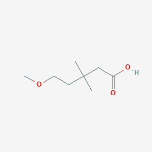5-Methoxy-3,3-dimethylpentanoic acid