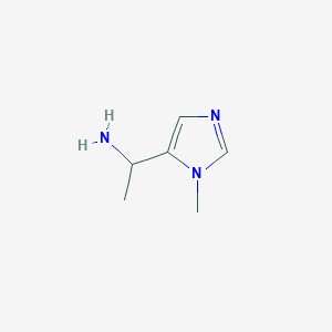 1-(3-Methylimidazol-4-yl)ethanamine