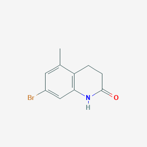 7-Bromo-5-methyl-3,4-dihydro-1H-quinolin-2-one