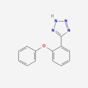 molecular formula C13H10N4O B2507327 5-(2-phenoxyphenyl)-2H-tetrazole CAS No. 220429-69-6