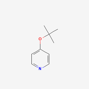 molecular formula C9H13NO B2507444 4-(TERT-BUTOXY)PYRIDINE CAS No. 53700-57-5
