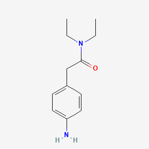molecular formula C12H18N2O B2507759 2-(4-aminophenyl)-N,N-diethylacetamide CAS No. 887479-45-0