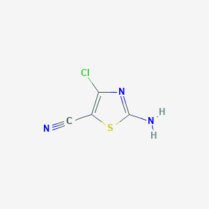 B2507825 2-Amino-4-chlorothiazole-5-carbonitrile CAS No. 136195-53-4