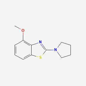 4-Methoxy-2-(pyrrolidin-1-yl)benzo[d]thiazole