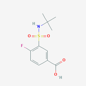 3-(Tert-butylsulfamoyl)-4-fluorobenzoic acid