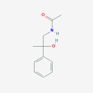 molecular formula C11H15NO2 B2507878 N-(2-hydroxy-2-phenylpropyl)acetamide CAS No. 360075-69-0
