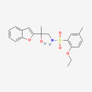 N-(2-(benzofuran-2-yl)-2-hydroxypropyl)-2-ethoxy-5-methylbenzenesulfonamide