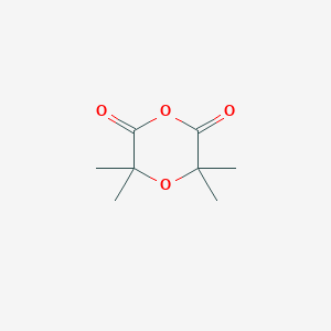 molecular formula C8H12O4 B2507974 Tetramethyl-1,4-dioxane-2,6-dione CAS No. 58607-24-2