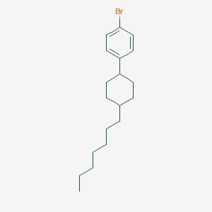1-Bromo-4-(trans-4-heptylcyclohexyl)benzene