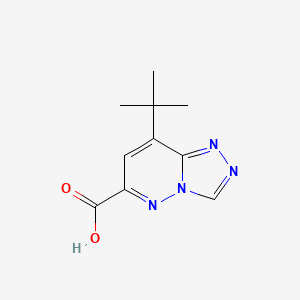 8-(Tert-butyl)-[1,2,4]triazolo[4,3-b]pyridazine-6-carboxylic acid