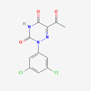 6-acetyl-2-(3,5-dichlorophenyl)-1,2,4-triazine-3,5(2H,4H)-dione