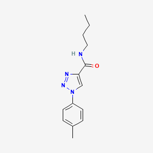 N-butyl-1-(p-tolyl)-1H-1,2,3-triazole-4-carboxamide