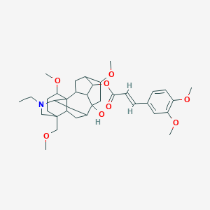 molecular formula C35H49NO8 B025081 Methylgymnaconitine CAS No. 103956-42-9