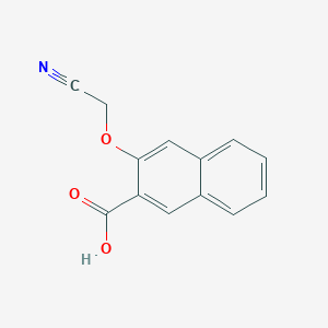 3-(Cyanomethoxy)naphthalene-2-carboxylic acid