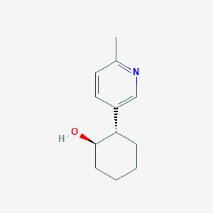 (1R,2S)-2-(6-methylpyridin-3-yl)cyclohexan-1-ol