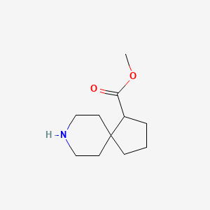 molecular formula C11H19NO2 B2508191 Methyl 8-azaspiro[4.5]decane-1-carboxylate CAS No. 2287317-29-5