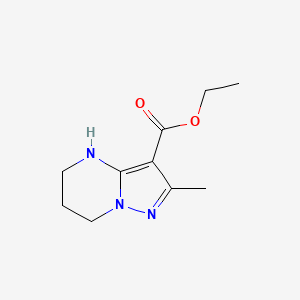 ethyl 2-methyl-4H,5H,6H,7H-pyrazolo[1,5-a]pyrimidine-3-carboxylate