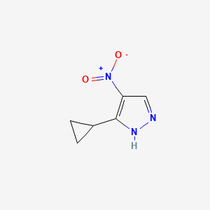 3-Cyclopropyl-4-nitro-1H-pyrazole