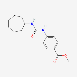 Methyl 4-(3-Cycloheptylureido)Benzoate