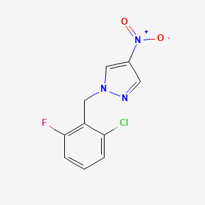 1-(2-chloro-6-fluorobenzyl)-4-nitro-1H-pyrazole