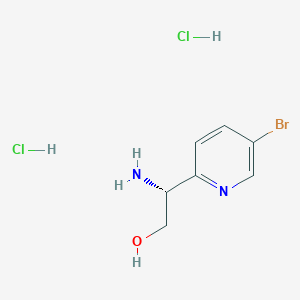 (R)-2-Amino-2-(5-bromopyridin-2-yl)ethanol dihydrochloride