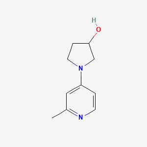 1-(2-Methylpyridin-4-yl)pyrrolidin-3-ol