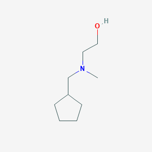 2-[(Cyclopentylmethyl)(methyl)amino]ethan-1-OL