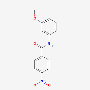 N-(3-methoxyphenyl)-4-nitrobenzamide