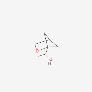 molecular formula C7H12O2 B2508325 1-(2-Oxabicyclo[2.1.1]hexan-1-yl)ethanol CAS No. 2243509-28-4