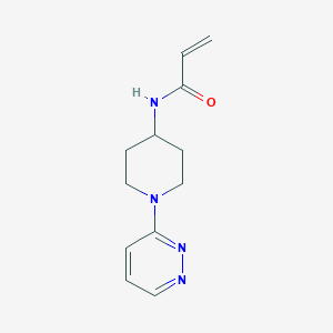 N-(1-Pyridazin-3-ylpiperidin-4-yl)prop-2-enamide