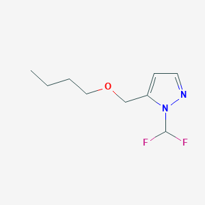 5-(butoxymethyl)-1-(difluoromethyl)-1H-pyrazole