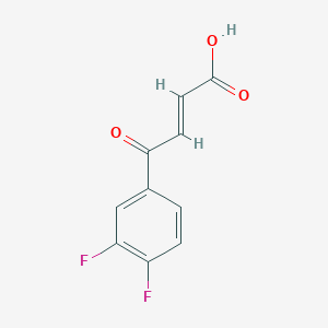 4-(3,4-Difluorophenyl)-4-oxobut-2-enoic acid