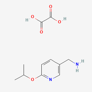 (6-Isopropoxypyridin-3-yl)methanamine oxalate