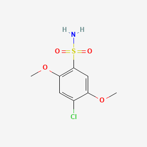 4-Chloro-2,5-dimethoxybenzenesulfonamide
