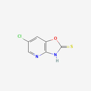 6-Chloro-[1,3]oxazolo[4,5-b]pyridine-2-thiol