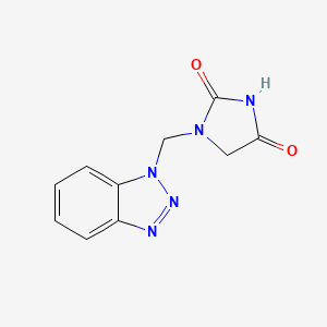 1-(Benzotriazol-1-ylmethyl)imidazolidine-2,4-dione