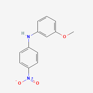 molecular formula C13H12N2O3 B2508722 3-methoxy-N-(4-nitrophenyl)aniline CAS No. 51451-80-0